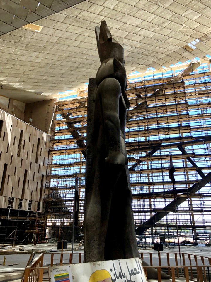 Ramses II Statue, Grand Egyptian Museum, Giza, GG, EGY 