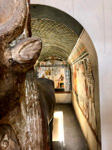 Chapel of Goddess Hathor, Egyptian Museum, al-Qāhirah, CG,… 