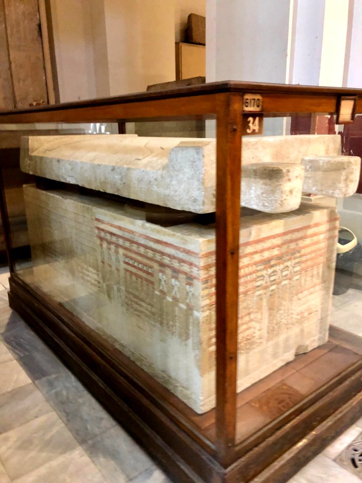 Sarcophagus, Egyptian Museum, al-Qāhirah, CG, EGY 
