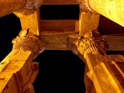 Columns, Kom Ombo Temple, Kom Ombo, AG, EGY 