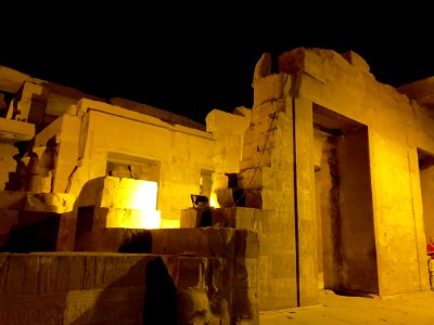 Night Shot, Kom Ombo Temple, Kom Ombo, AG, EGY 