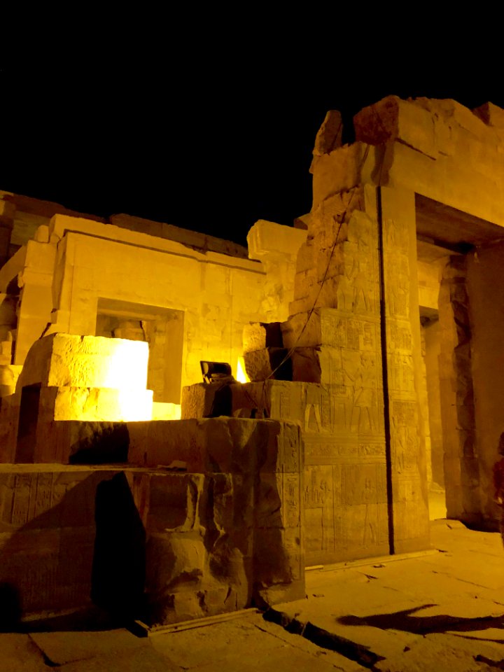 Night Shot, Kom Ombo Temple, Kom Ombo, AG, EGY 