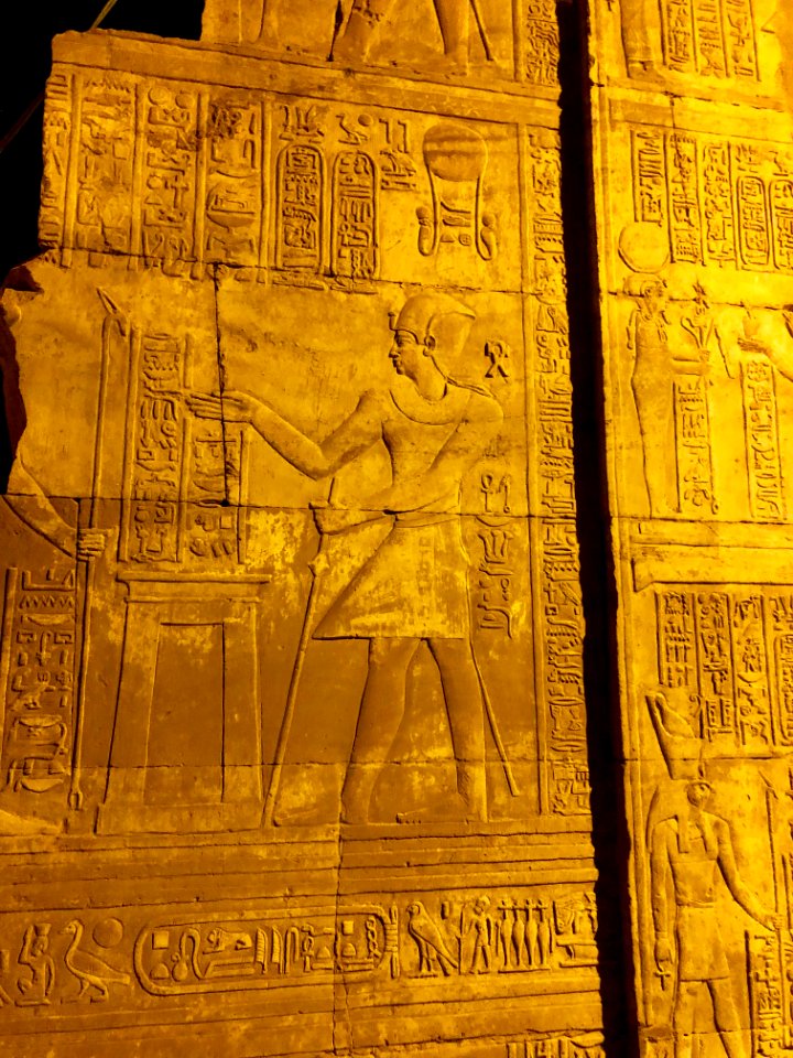 Wall Carvings, Kom Ombo Temple, Kom Ombo, AG, EGY 
