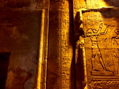Wall Carvings, Kom Ombo Temple, Kom Ombo, AG, EGY 