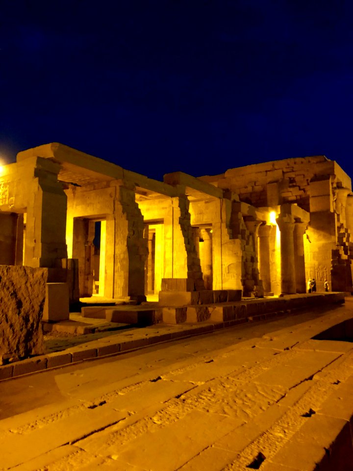 Night Shot, Kom Ombo Temple, Kom Ombo, AG, EGY 