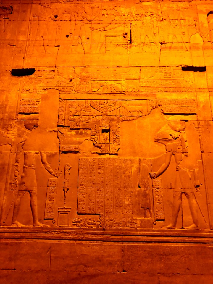 Wall Carvings, Kom Ombo Temple, Kom Ombo, AG, EGY 