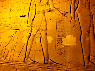 Wall Carvings, Kom Ombo Temple, Kom Ombo, AG, EGY 