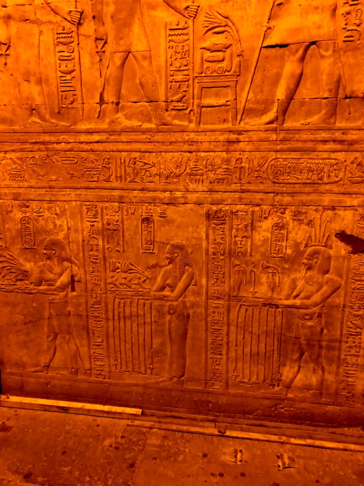 Wall Carvings, Kom Ombo Temple, Kom Ombo, AG, EGY 