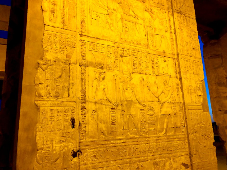 Wall Carvings, Kom Ombo Temple, Kom Ombo, AG, EGY 