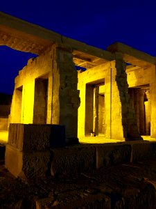 Night Shot, Kom Ombo Temple, Kom Ombo, AG, EGY 