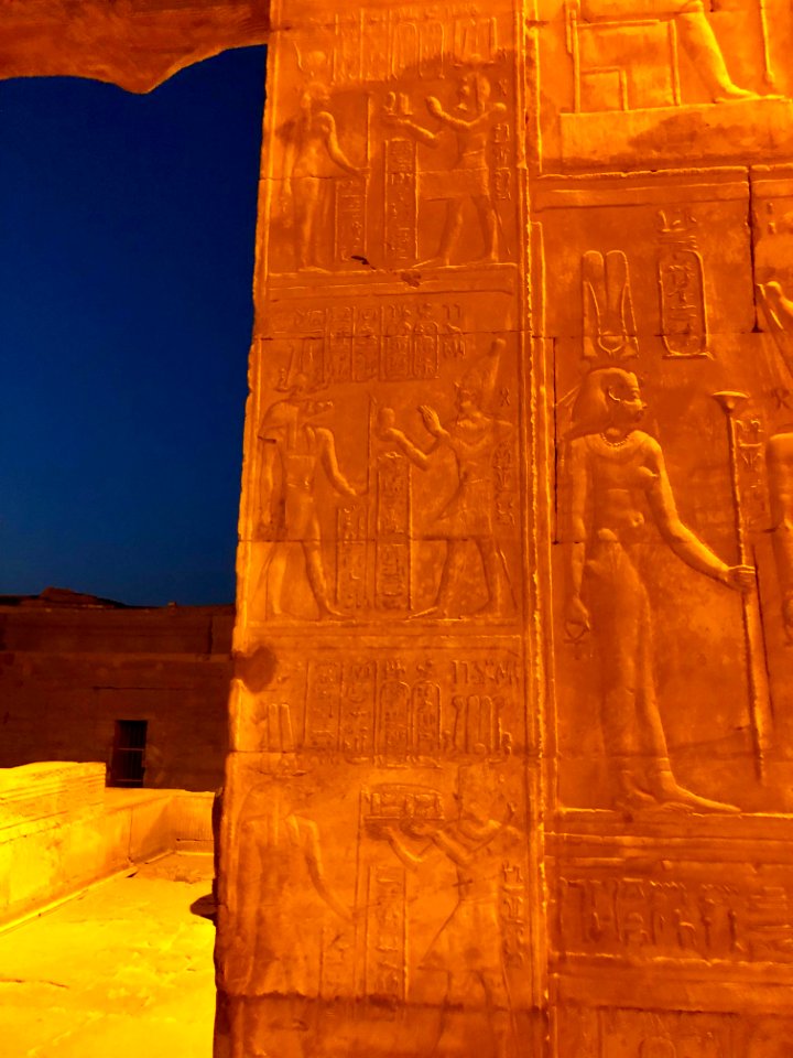 Wall Carvings, Kom Ombo Temple, Kom Ombo, AG, EGY 