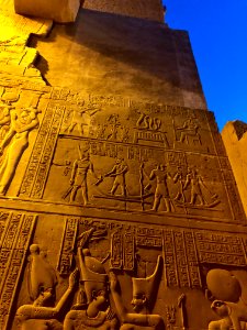 Wall Carvings, Kom Ombo Temple, Kom Ombo, AG, EGY 