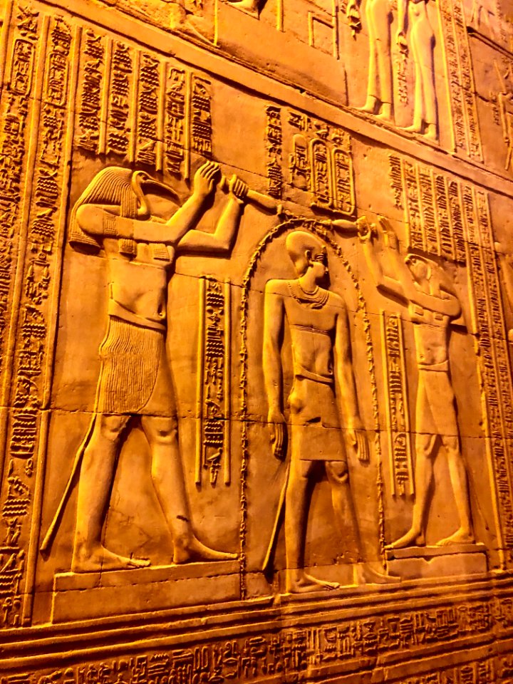 Wall Carvings, Kom Ombo Temple, Kom Ombo, AG, EGY 