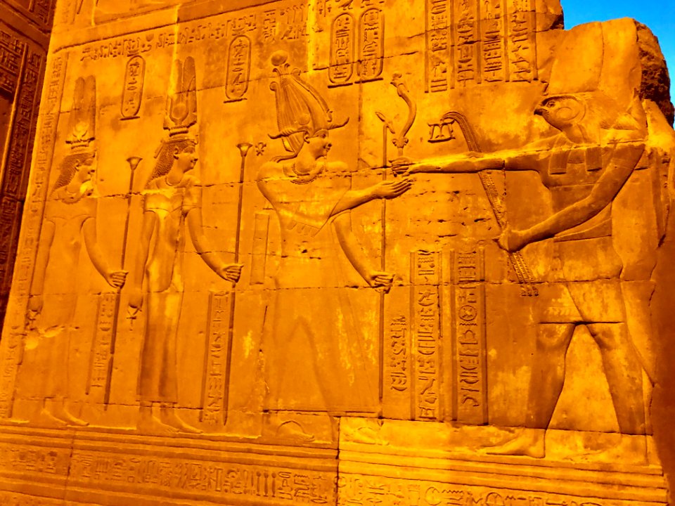 Wall Carvings, Kom Ombo Temple, Kom Ombo, AG, EGY 