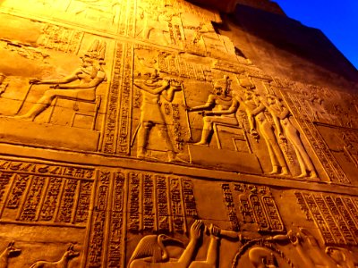 Wall Carvings, Kom Ombo Temple, Kom Ombo, AG, EGY 
