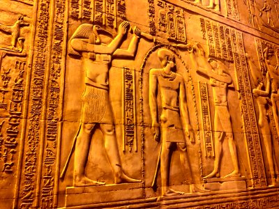 Wall Carvings, Kom Ombo Temple, Kom Ombo, AG, EGY 
