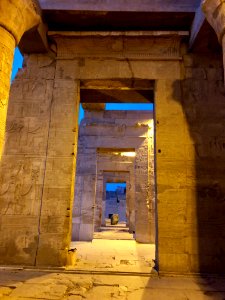Doorway, Kom Ombo Temple, Kom Ombo, AG, EGY 