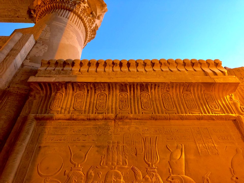 Wall Carvings, Kom Ombo Temple, Kom Ombo, AG, EGY 