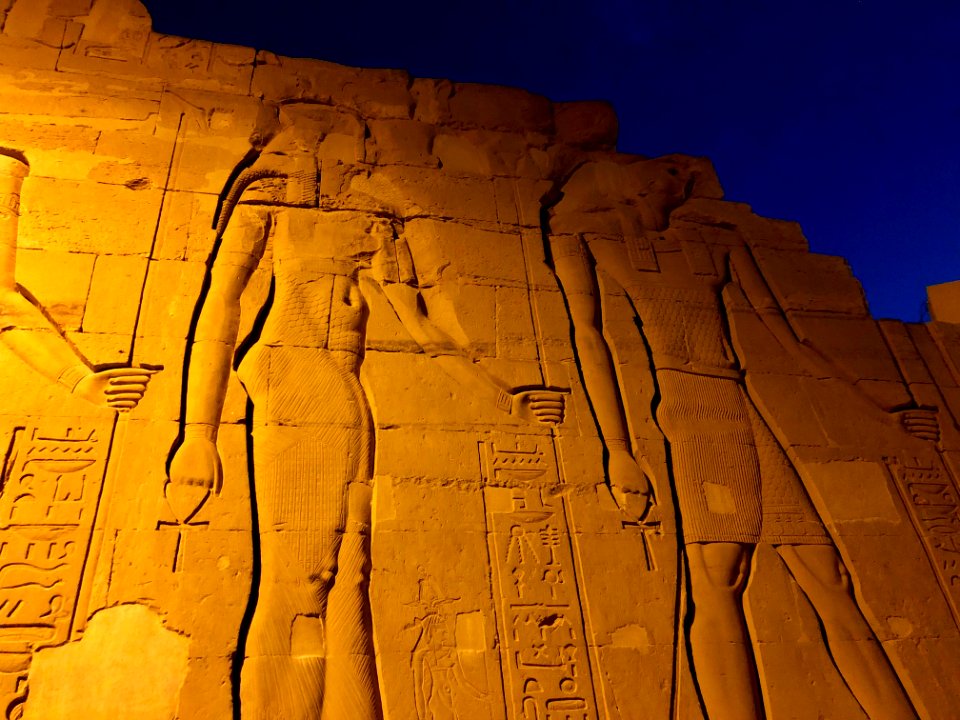 Wall Carvings, Kom Ombo Temple, Kom Ombo, AG, EGY 