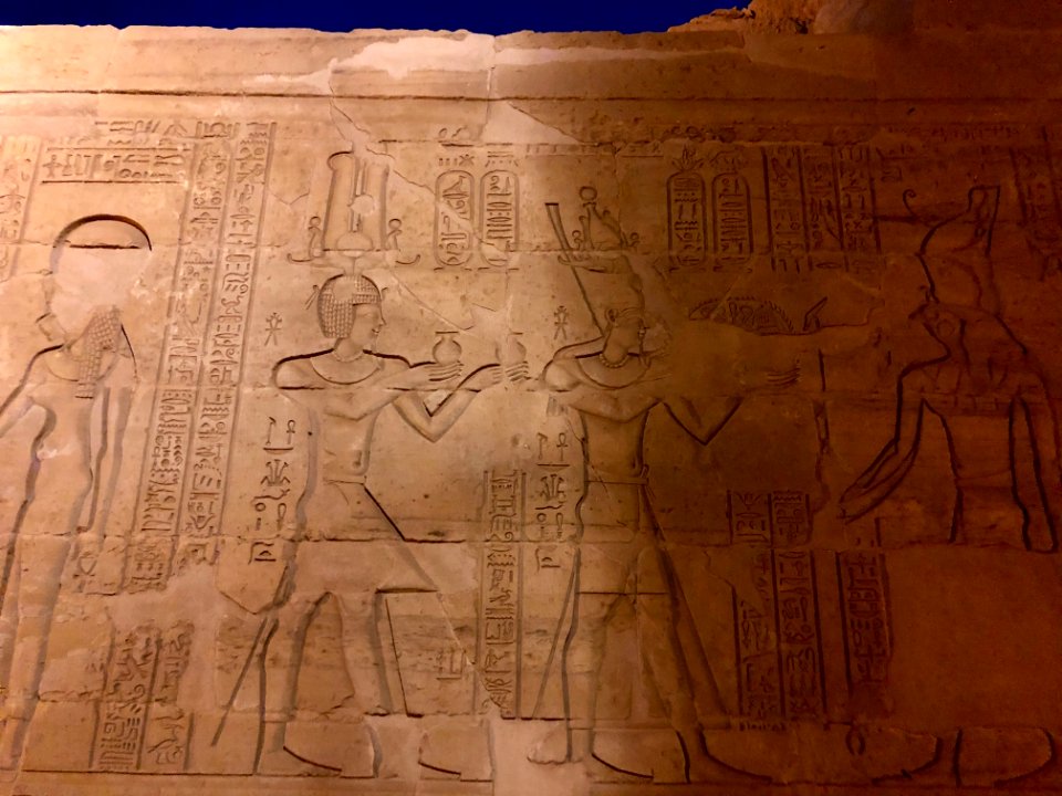 Wall Carvings, Kom Ombo Temple, Kom Ombo, AG, EGY 