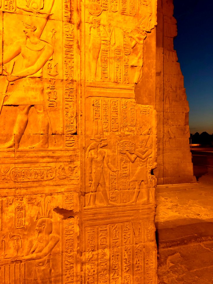 Wall Carvings, Kom Ombo Temple, Kom Ombo, AG, EGY 