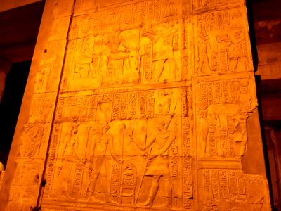 Wall Carvings, Kom Ombo Temple, Kom Ombo, AG, EGY 