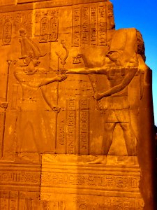 Wall Carvings, Kom Ombo Temple, Kom Ombo, AG, EGY 
