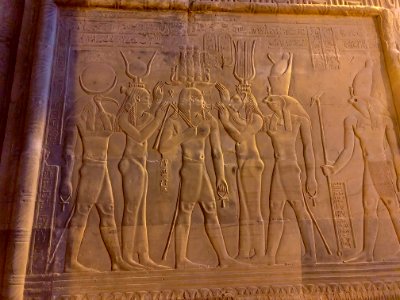 Wall Carvings, Kom Ombo Temple, Kom Ombo, AG, EGY 