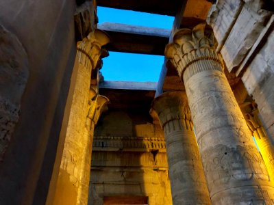 Column Details, Kom Ombo Temple, Kom Ombo, AG, EGY 