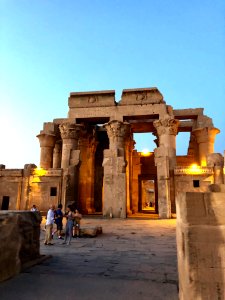 Columns, Kom Ombo Temple, Kom Ombo, AG, EGY 