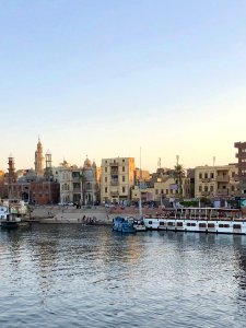Belle Epoque Buildings, El Bahr, Esna, LG, EGY 