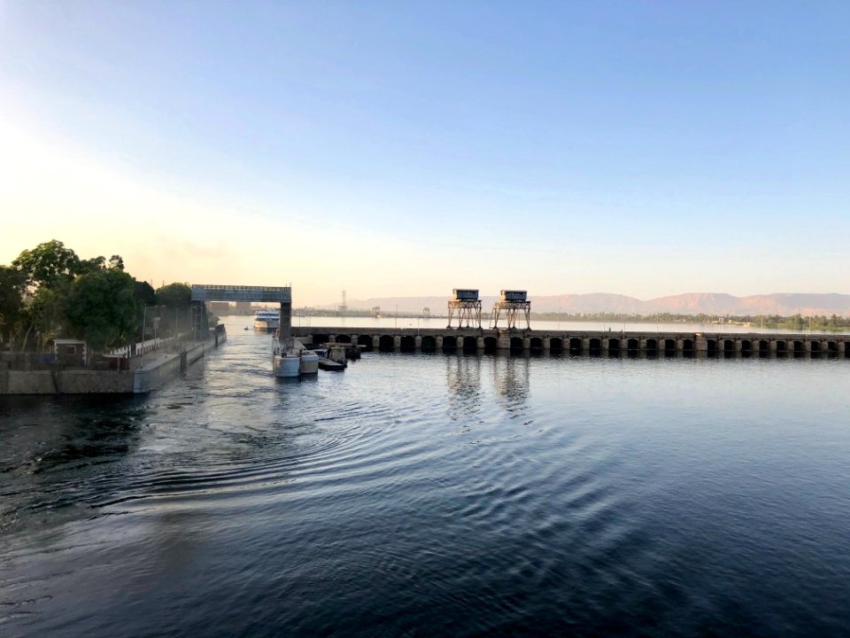 Old Esna Dam and Lock, Esna, LG, EGY 