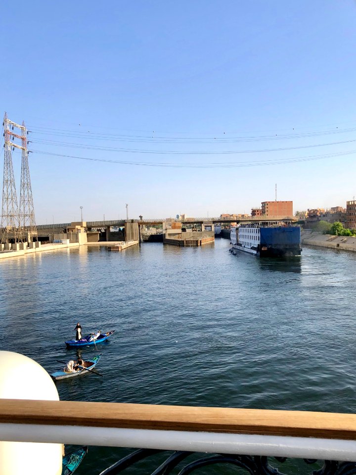 Esna Dam and Lock, Esna, LG, EGY 