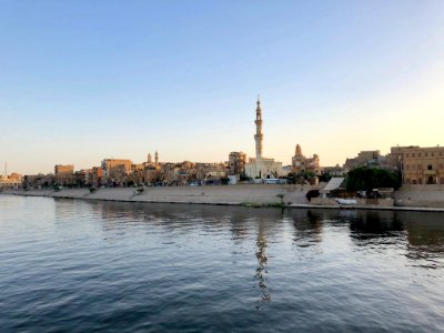 Esna from the Nile, Esna, LG, EGY 