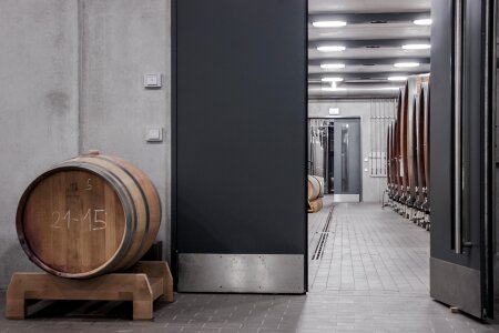 Barrels wooden barrels wine barrels photo