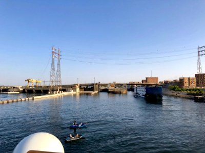 Esna Dam and Lock, Esna, LG, EGY 