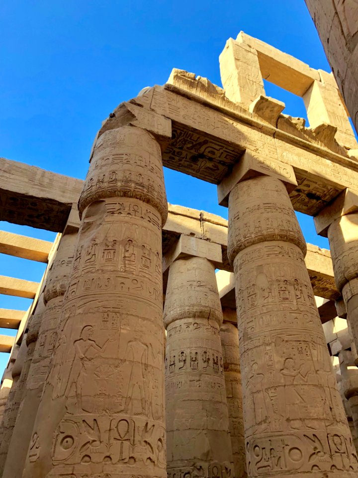 The Great Hypostyle Hall, Karnak Temple, Luxor, LG, EGY 