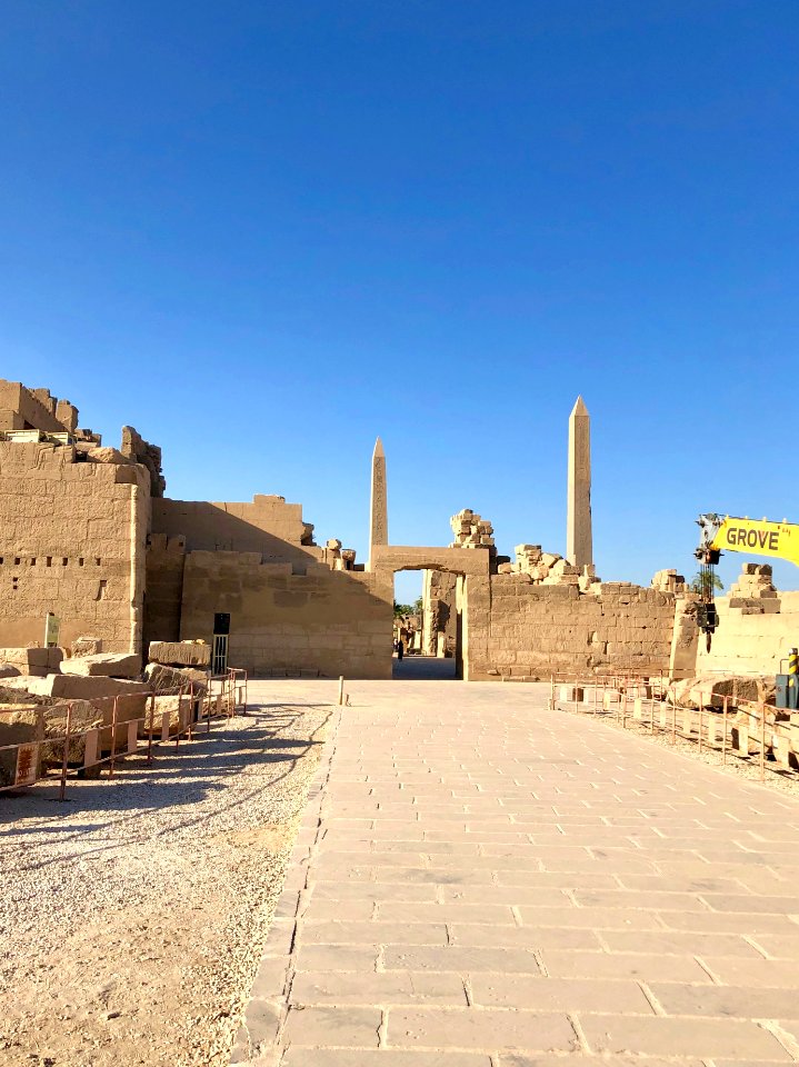 Central Crossing, Karnak Temple, Luxor, LG, EGY 