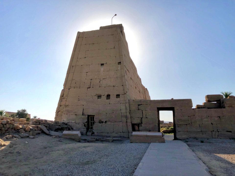 Pylon Remnant, Precinct of Amun-Ra, Karnak Temple, Luxor, … 