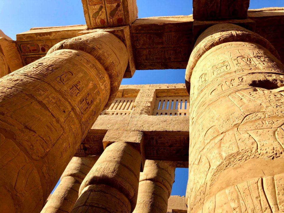 Great Hypostyle Hall, Karnak Temple, Luxor, LG, EGY 