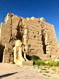 Pylon Remnant, Precinct of Amun-Ra, Karnak Temple, Luxor, … 