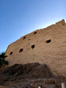 The Unfinished Pylon, Karnak Temple, Luxor, LG, EGY 