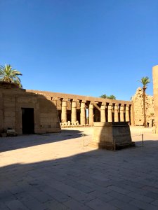 Great Forecourt, Karnak Temple, Luxor, LG, EGY 