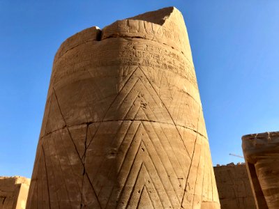 Column Remnants, Precinct of Amun-Ra, Karnak Temple, Luxor… 