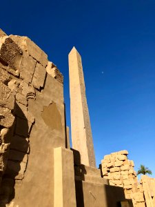 Obelisk, Central Crossing, Karnak Temple, Luxor, LG, EGY 