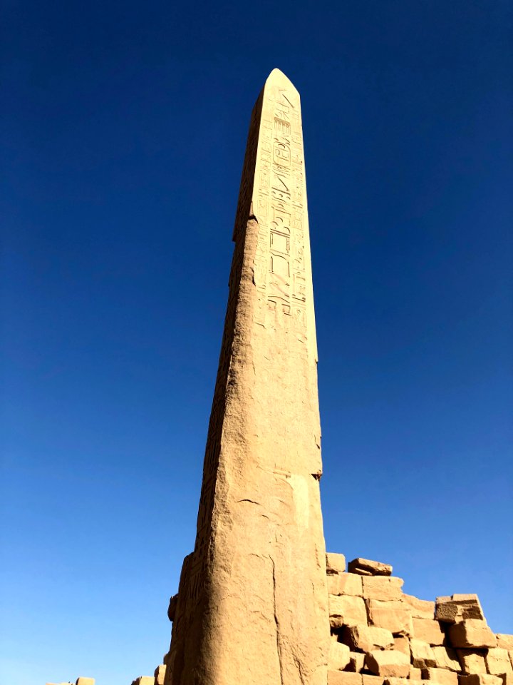 Obelisks, Central Crossing, Karnak Temple, Luxor, LG, EGY 
