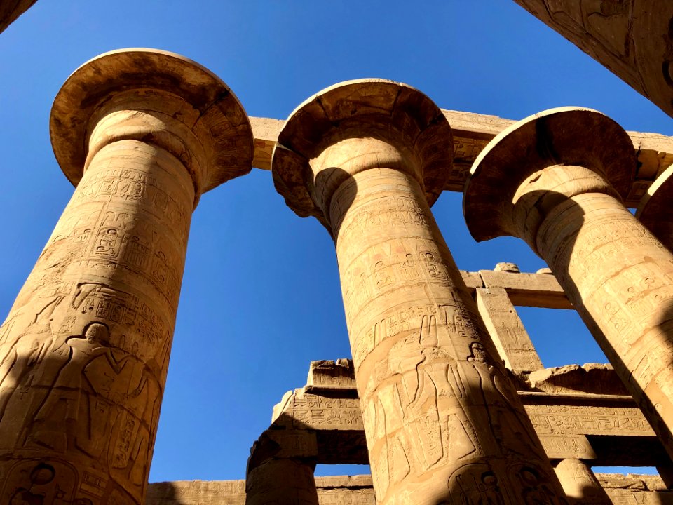 Great Hypostyle Hall, Karnak Temple, Luxor, LG, EGY 
