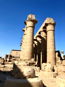 Colonnade, Luxor Temple, Luxor, LG, EGY 