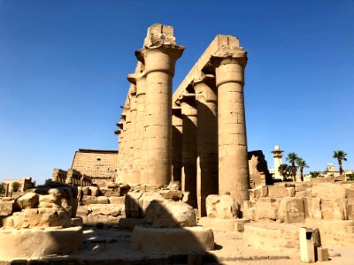Colonnade, Luxor Temple, Luxor, LG, EGY 