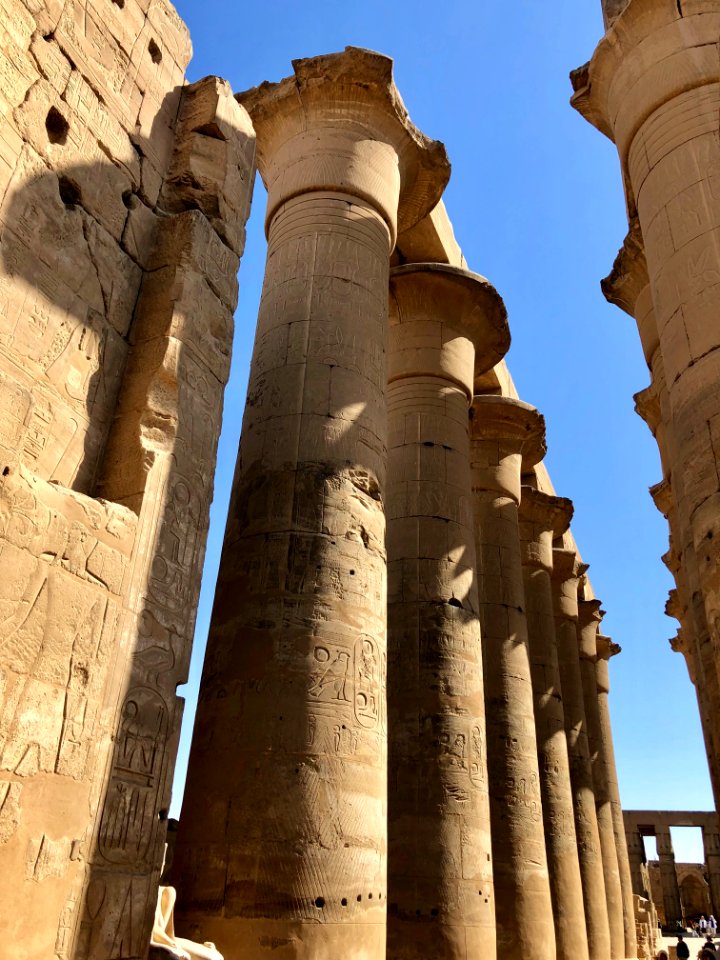 Colonnade, Luxor Temple, Luxor, LG, EGY 
